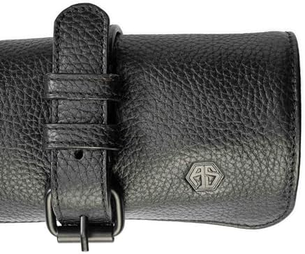 Stylish Buffalo Leather Knife Roll Bag for Chefs