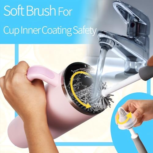 Access Care 8-Piece Bottle Straw Cleaner Kit for Stanley Yeti SLM