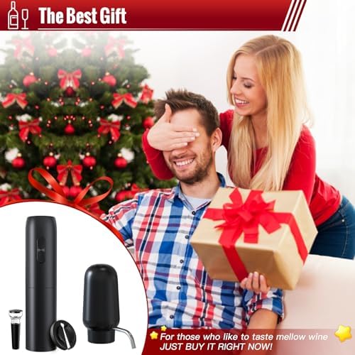 Electric 4-in-1 Wine Opener Set