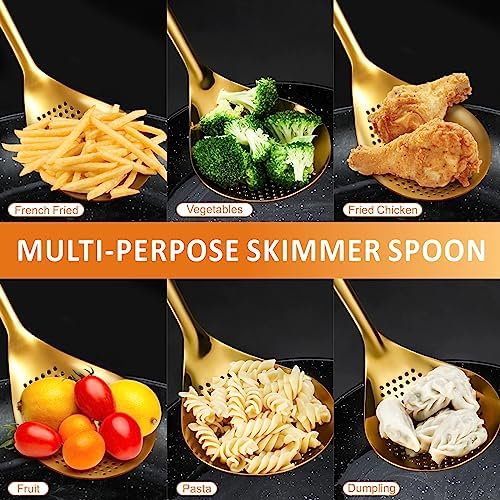 YimiArtisan-Grade 304 Stainless Steel Ladle Set for Cooking and Serving