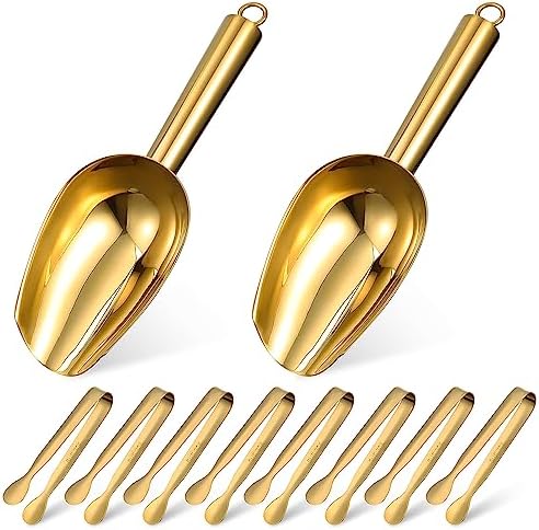 2-Piece Ice Shovel Tongs Set