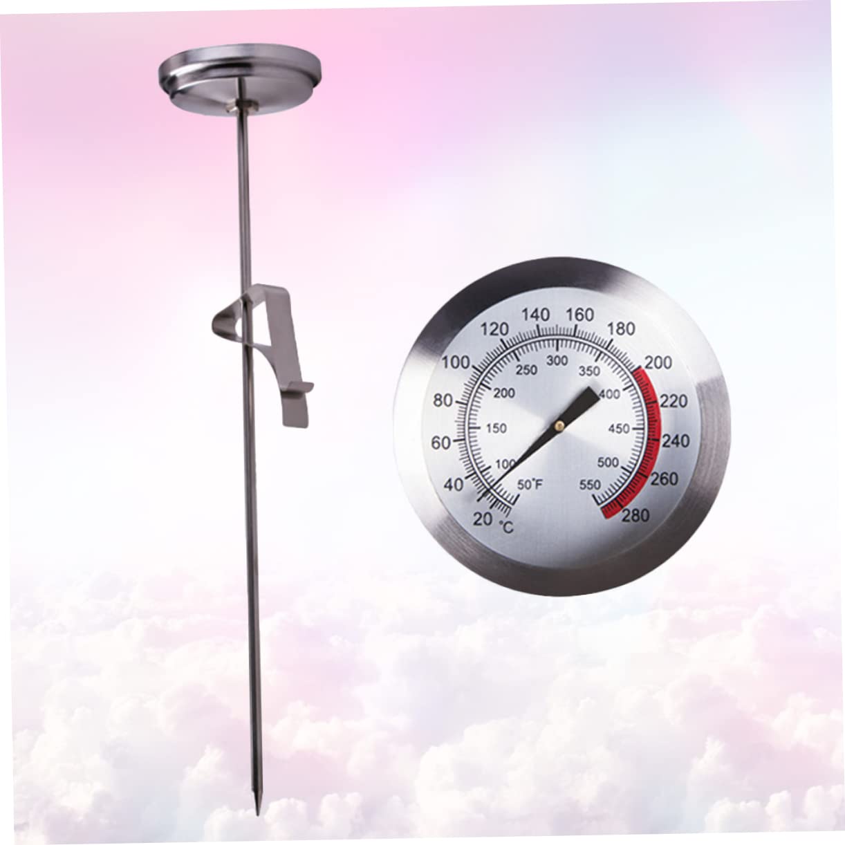 Electric Deep-Fried Pot Thermometer 3-Pack