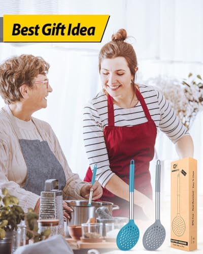 High Heat Resistant Kitchen Ladle Strainer Set