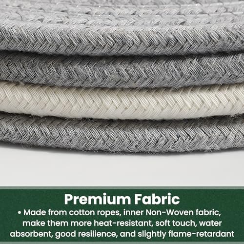 8-Inch Heat-Resistant Trivets for Kitchen Use