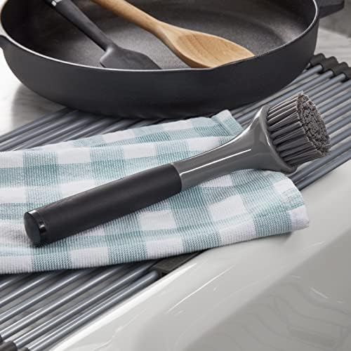 Preserve Seasoning with KitchenAid Cast Iron Sink Brush