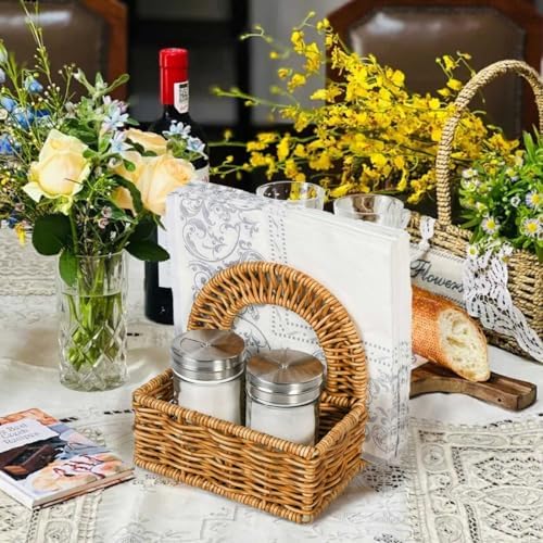 Stylish Rattan Napkin Holder