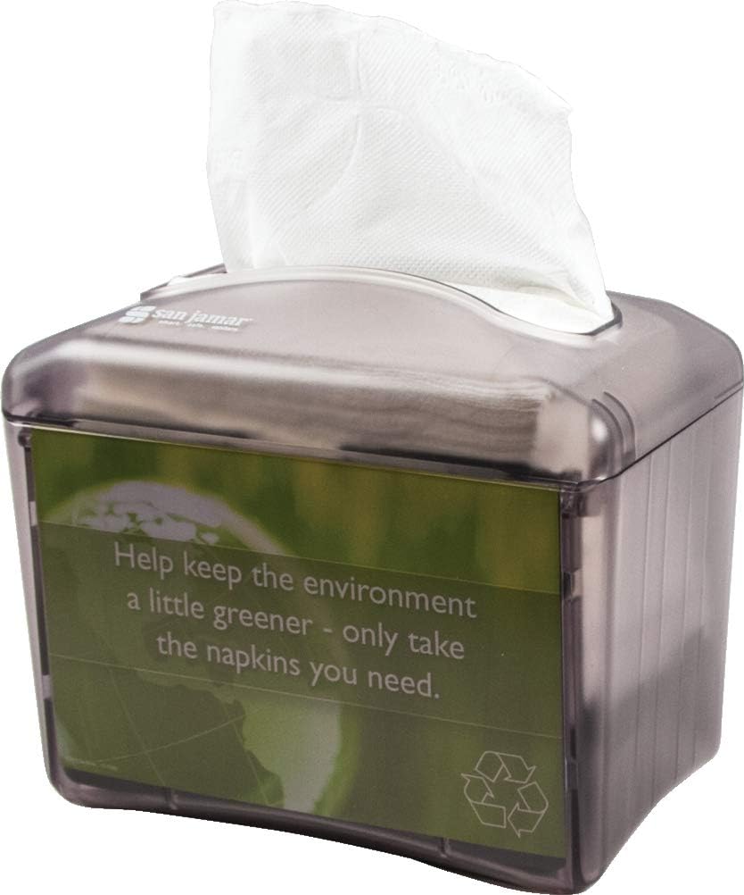 San Jamar Venue Napkin Dispenser Black 200-250 Napkins