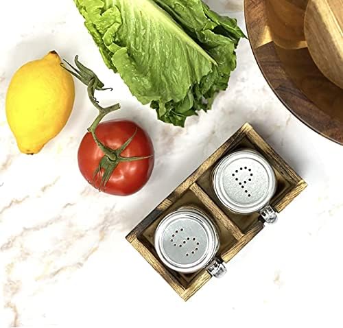 Mason Jar Salt Pepper Shakers Handcrafted Country Kitchen Essentials