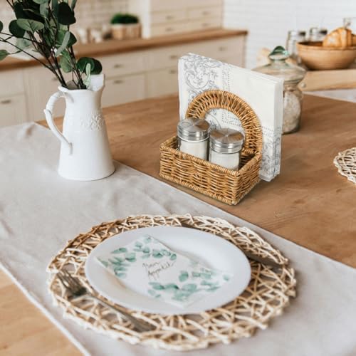 Stylish Rattan Napkin Holder