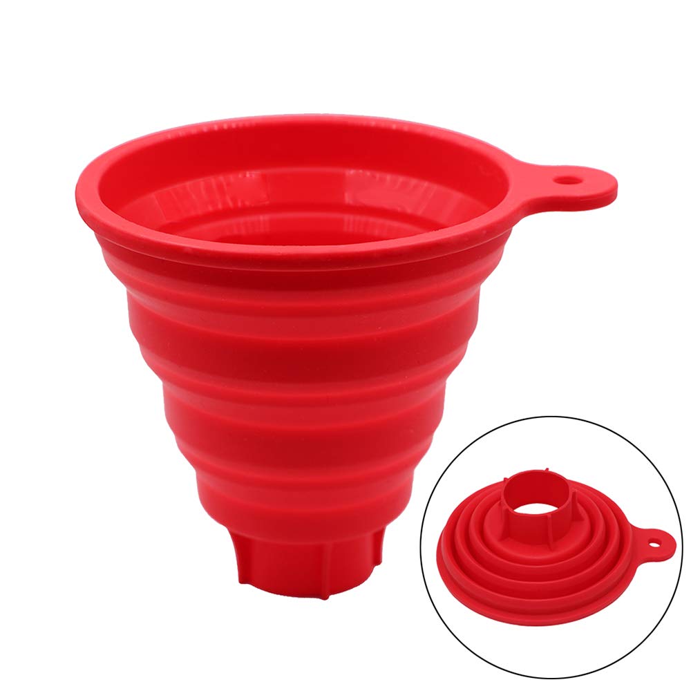 KongNai Silicone Collapsible Funnel for Canning