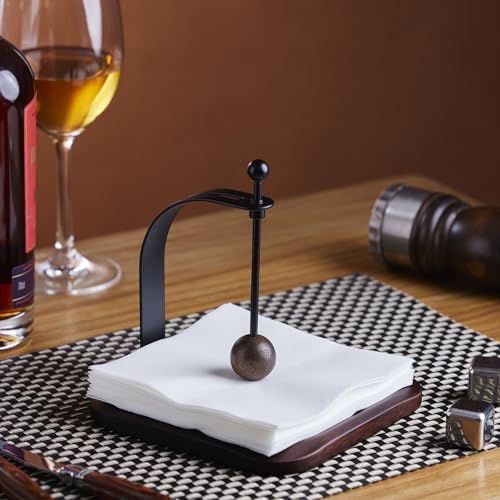 Perfect South American Walnut Napkin Holder for Home Kitchen