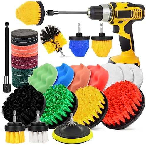 30-Piece Drill Cleaning Attachment Set
