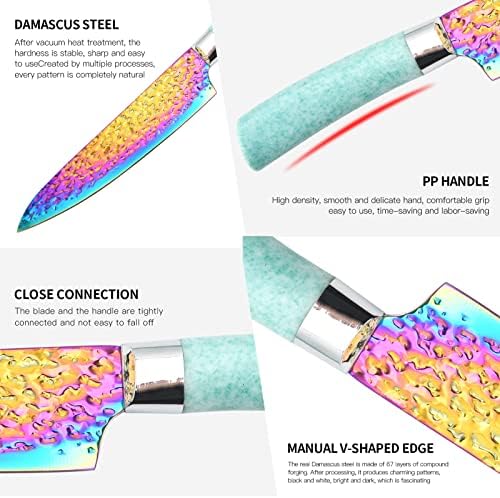 Rainbow Knife Set