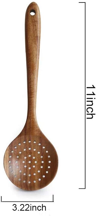 Natural Teak Kitchen Utensils