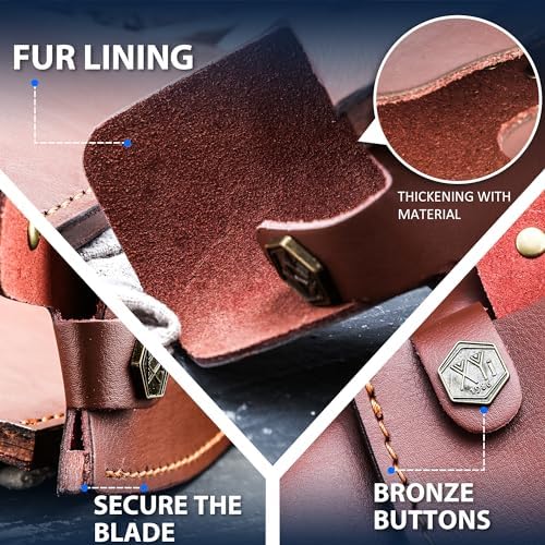 XYJ Leather Knife Sheath for 10 Inch Chef Knife
