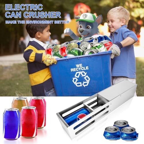 Green J NSTU Electric Can Crusher