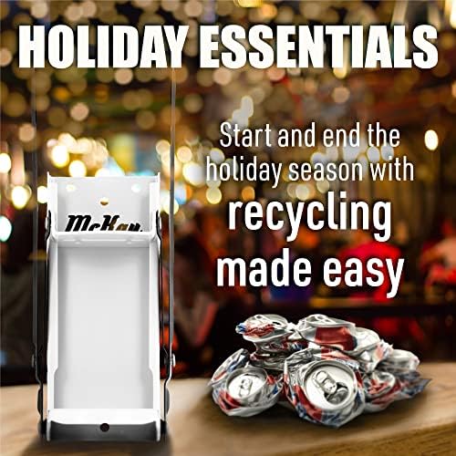 Mckay 12 Oz Metal Can Crusher - Wall Mounted
