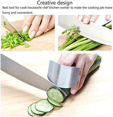 2-Piece Kitchen Finger Guards for Cutting Injury-Free Protection