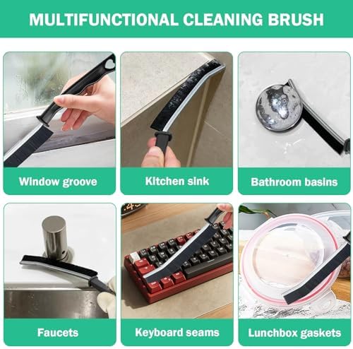 Super Durable Crevice Brush for Small Space Cleaning
