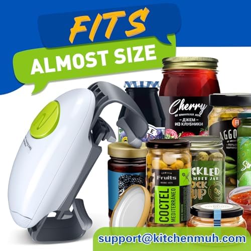 Ergonomic Electric Jar Opener for Seniors