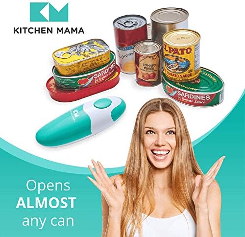 Kitchen Mama Auto Electric Can Opener - Teal