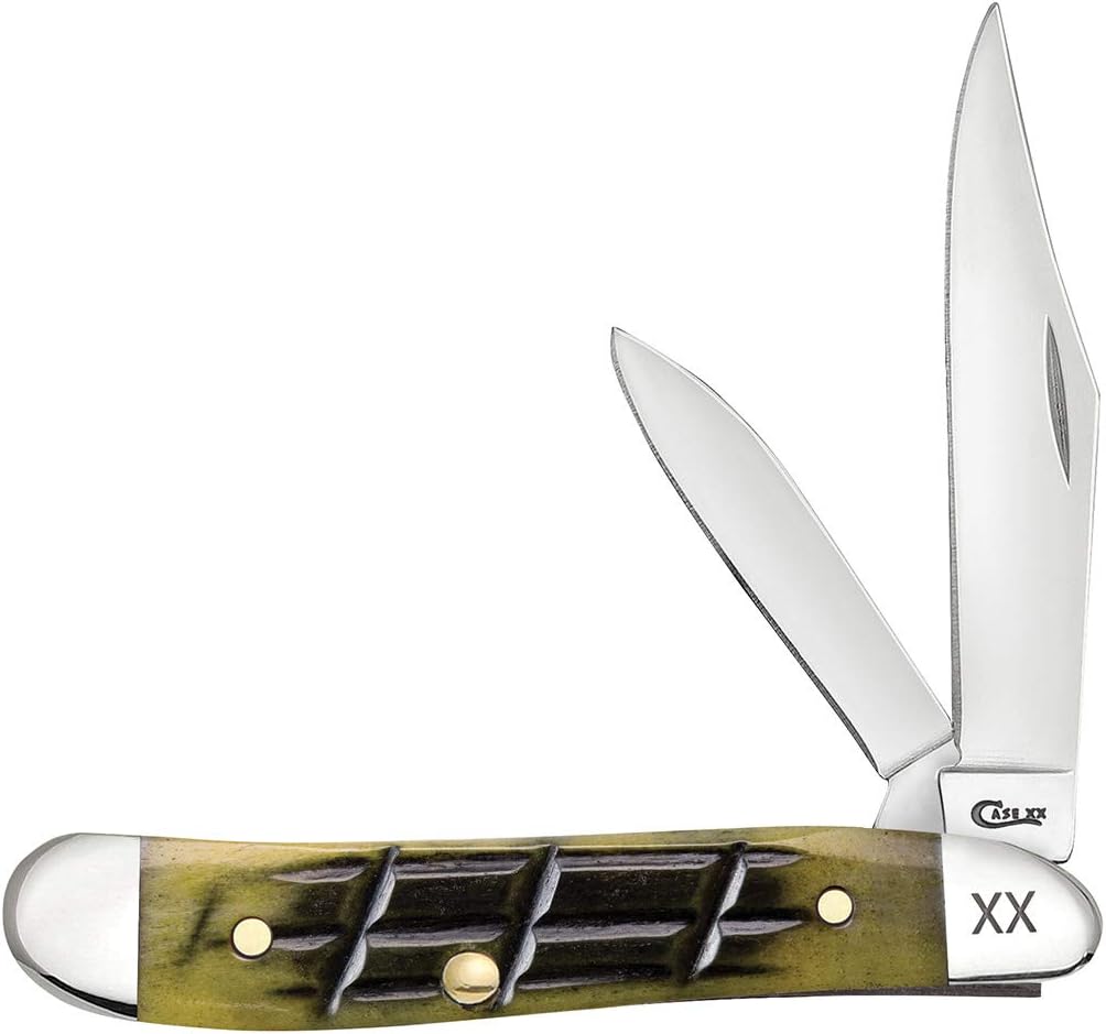 Case Cutlery 16025 Essential Peanut Olive Green Bone - Kitchen Must-Have
