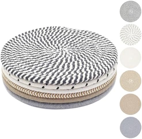 8-Inch Heat-Resistant Trivets for Kitchen Use