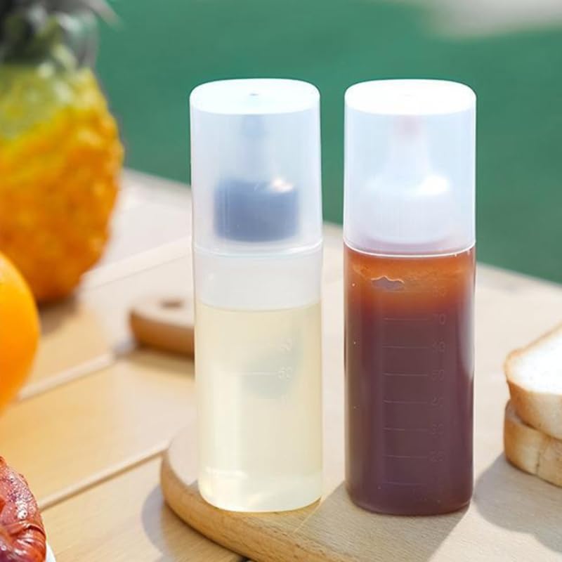 Generic Mini Squeeze Bottle Seasoning Box Oil Container Ketchup Mustard Dispenser