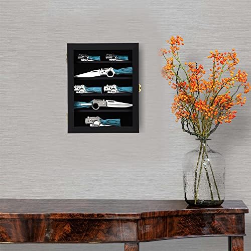 Professional Display Case for Pocket Knives Anti-UV Protection Easy to Move