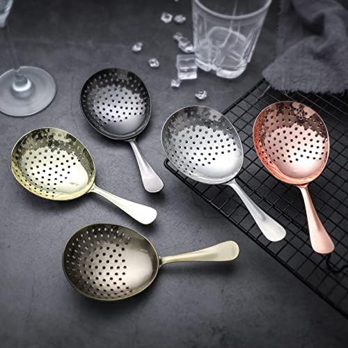 Stainless Steel Cocktail Strainer Durable Ergonomic