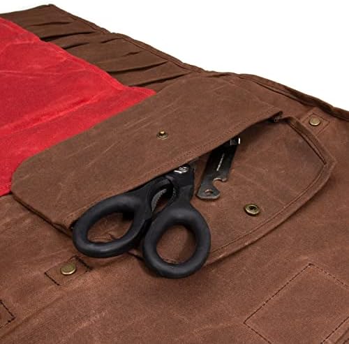 Dickies Chef Knife Roll Bag Portable Organizer Cutlery Storage Roll