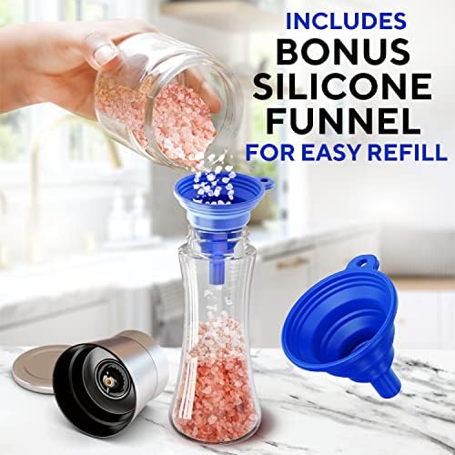 Premium Salt and Pepper Grinder Set of 2