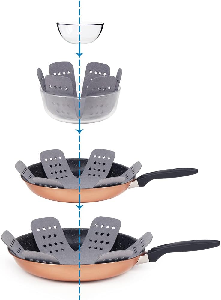 BYKITCHEN Pan Pot Protectors Set of 12 3 Sizes