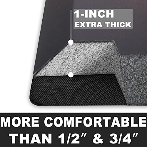 1 inch Extra Thick Anti Fatigue Mat Premium Comfort