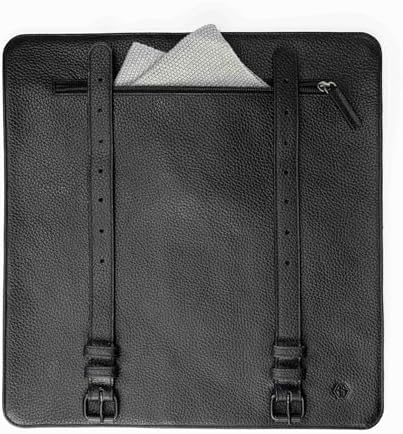 Stylish Buffalo Leather Knife Roll Bag for Chefs