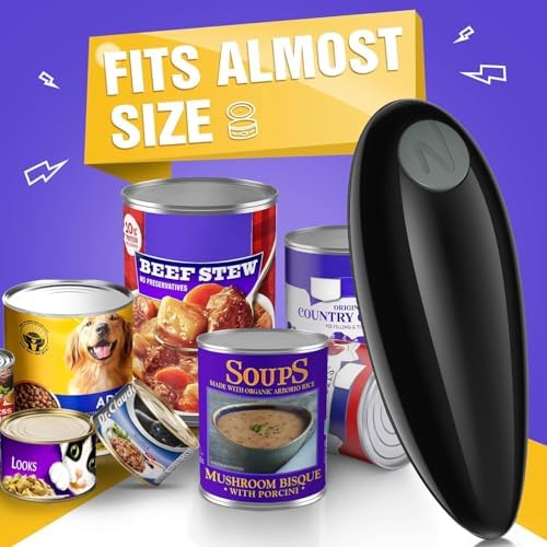 One Touch Electric Can Opener for Seniors with Arthritis