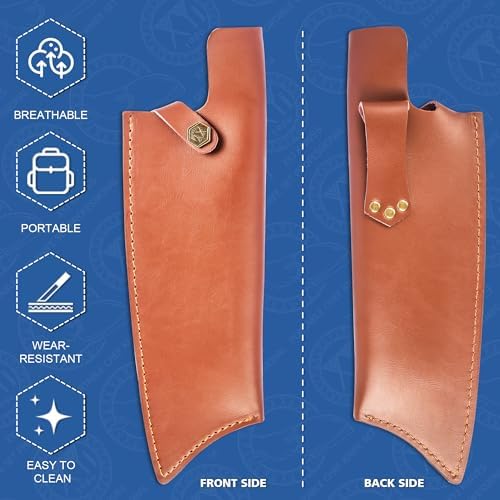 XYJ Leather Knife Sheath for 10 Inch Chef Knife
