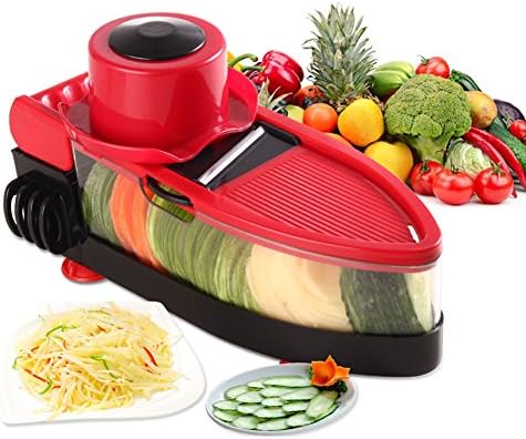 Professional Sliced Vegetables with 5 Blades