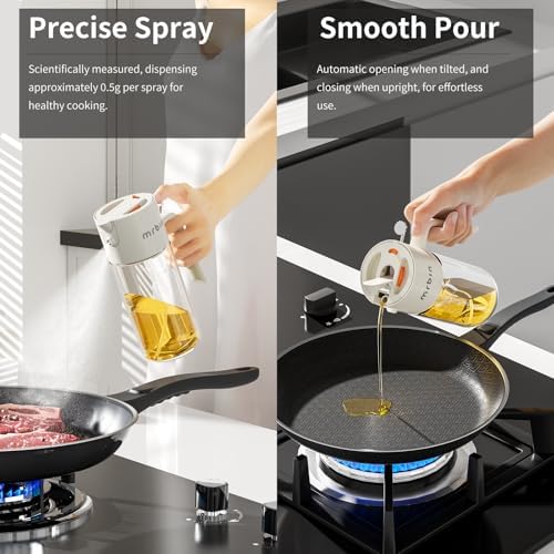 Efficient 2-in-1 Oil Dispenser for Kitchen Convenience