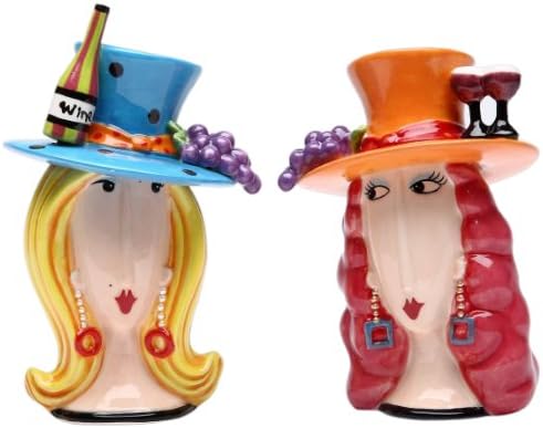 Cosmos 62644 Salt Pepper Set 3-34-Inch Ceramic Durable Design