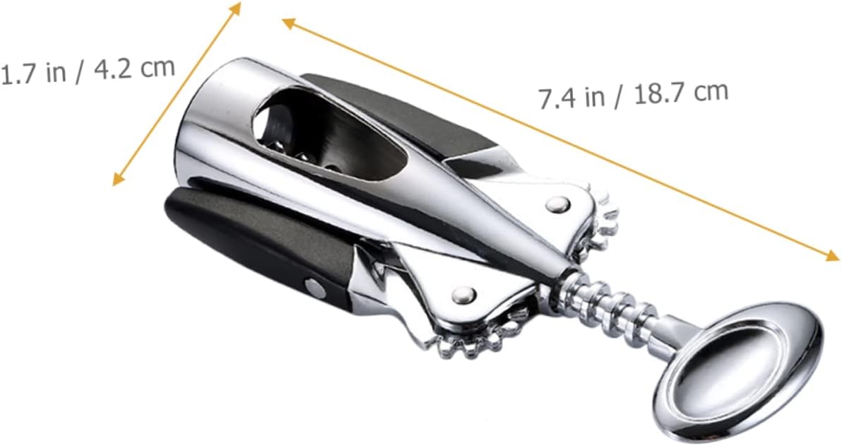 KICHOUSE Electric Wine Corkscrew with Adjustable Handle