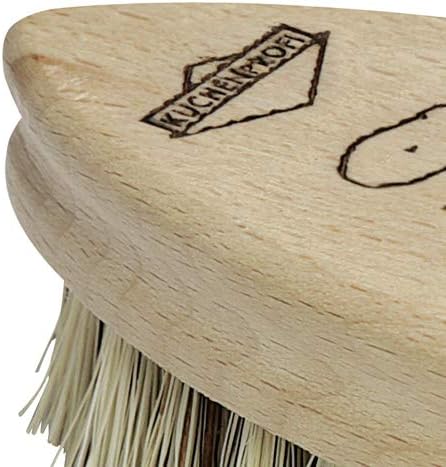 Kuchenprofi Vegetable Brush Vegetable Scrubber Kitchen Essential for Effortless Vegetarian Cleaning