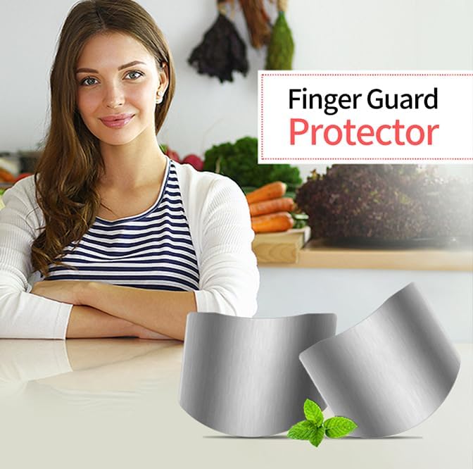 Jupswan Finger Guards for Kitchen Safety 4 Pack