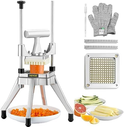 Stainless Steel Commercial Dicer with 14 Blade