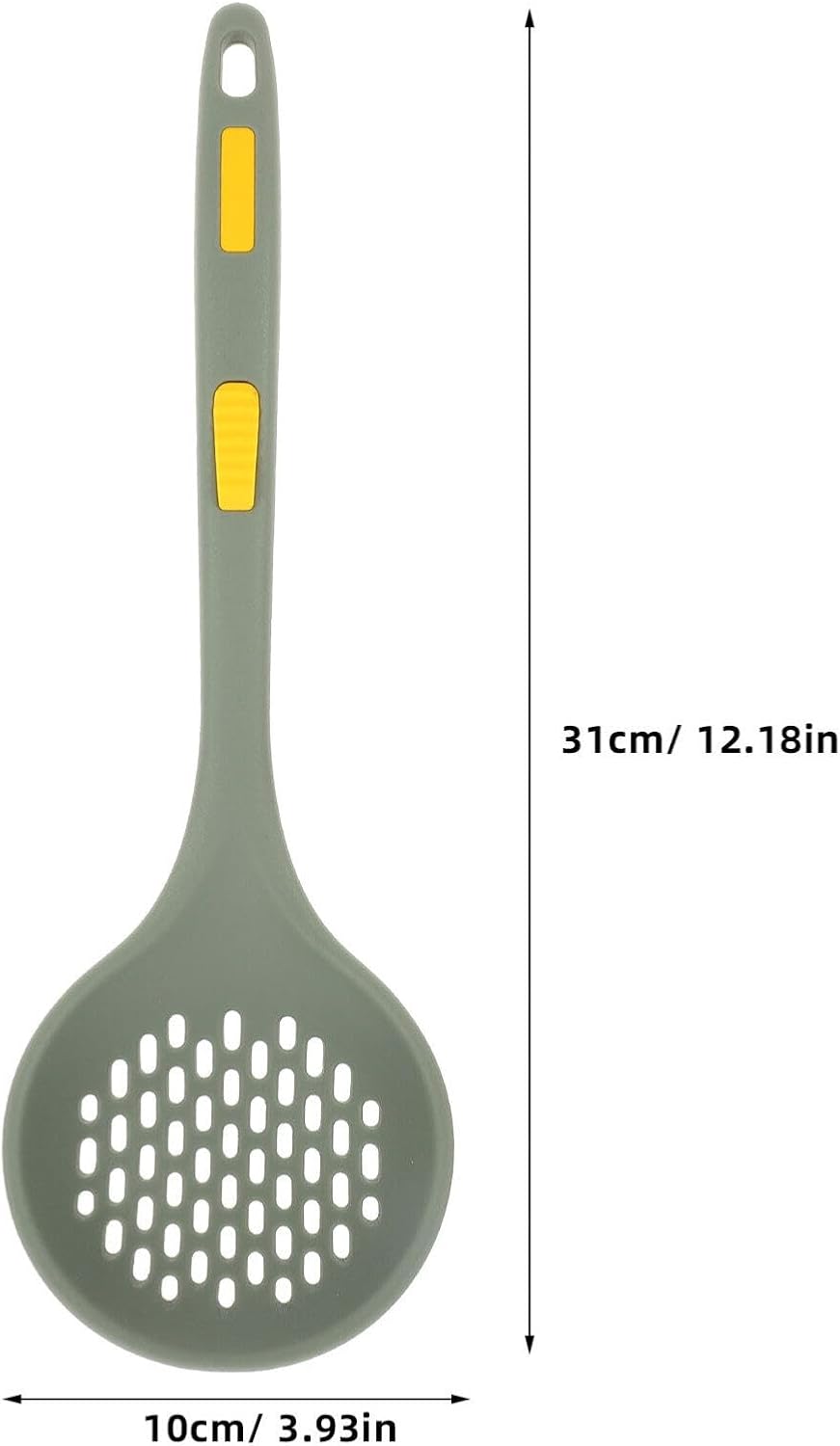 Bestoay Food Grade Silicone Scoop Strainer