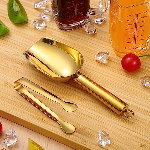 2-Piece Ice Shovel Tongs Set