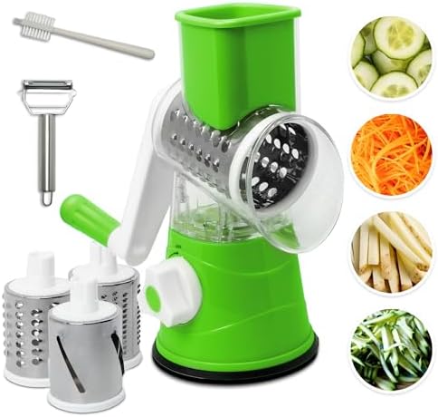Manual Cheese Grater Slicer Complete Kitchenessential for grating slicing and grinding