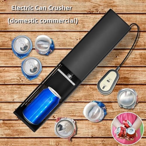 Compact Efficient Aluminum Can Plastic Bottle Crusher