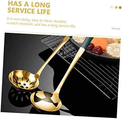 2-Piece Stainless Steel Hot Pot Spoon Colander