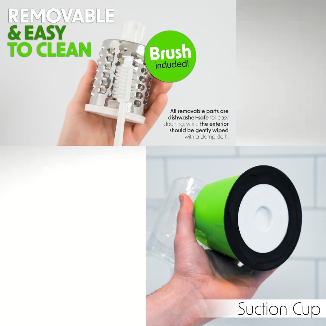 Manual Cheese Grater Slicer Complete Kitchenessential for grating slicing and grinding